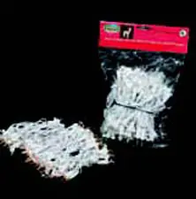Bundle of plastic cable ties