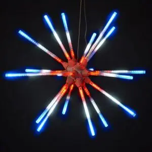 Colorful LED light decoration fixture